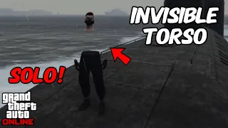 *UPDATED* FULLY INVISIBLE TORSO GLITCH IN GTA 5 ONLINE 1.68! GTA 5 Invisible Body (NO TRANSFER)