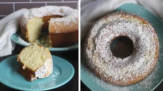 Velvety Soft Vanilla Bundt Cake | Quick & Easy!