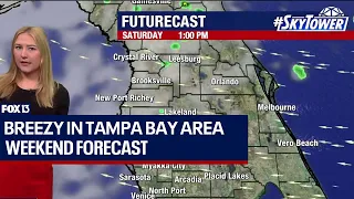 Tampa weather: Breezy Saturday in Bay Area