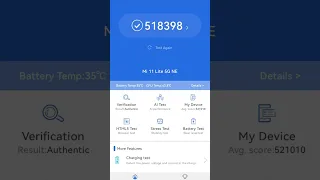 Xiaomi Mi 11 Lite 5G NE MIUI 14 Antutu Score