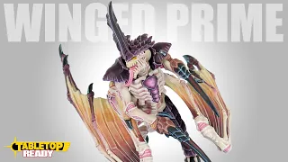 How To Paint a Hive Fleet Leviathan Tyranid Winged Prime for Warhammer 40,000 / New40k