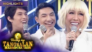 Vice Ganda is happily hosting alongside Kyle and Darren | It's Showtime Tawag Ng Tanghalan