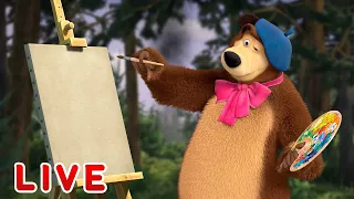 🔴NA ŻYWO 📺 Te cenne chwile 😌🎀 Masza i Niedźwiedź 🤪 Masha and the Bear LIVE