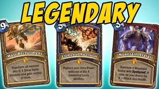 LEGENDARY SPELLS in Hearthstone (Fan made)