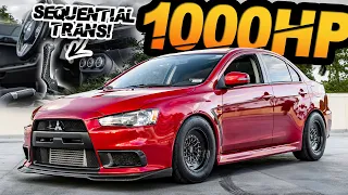 1000HP Evo X - Sequential Trans + 55PSI + 10,000RPM (6 Year Build Transformation)