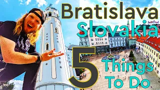 5 Things To Do in Bratislava Slovakia | Chris Creates The World
