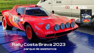 Parque asistencia - Rally Costa Brava 2023 - 4K