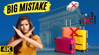 Avoid These 20 Packing Mistakes for Your Europe Trip |  What Not To Pack & Tips