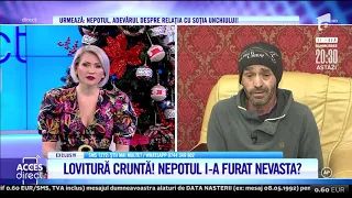 Lovitură cruntă! Nepotul i-a furat nevasta?