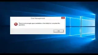 FIX: There Is Not Enough Space Available On The Disk(s) To Complete This Operation SOLVED