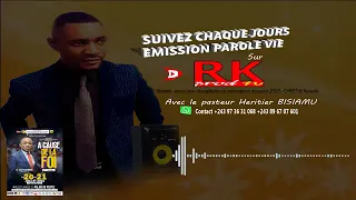 EXHORTATION MATINALE A LA RADIO PAROLE VIE AVEC PAST HERBI le 30 04 2024