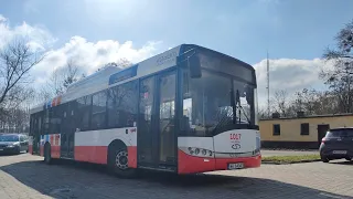 przejazd Solaris Urbino 12 III CNG #1017 MPK Radom linia 25 Kierunek Wacyn szpital