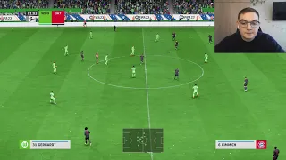 VfL Wolfsburg - Bayern München My reactions and comments FIFA 23