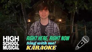 Right Here, Right Now (Troy's part only - Karaoke) [Movie Version] from High School Musical 3