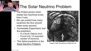 Solar Energy Generation: The Solar Neutrino Problem