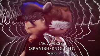 Scario & Kate - I'm A Mess [Spanish/English version] (Lyric video)