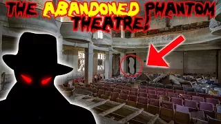 24 HOUR OVERDAY CHALLENGE // ABANDONED PHANTOM THEATRE! FOUND SOMETHING INSIDE WHILE EXPLORING