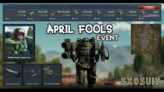 MOBILE INFANTRY in War Thunder - April Fools Event