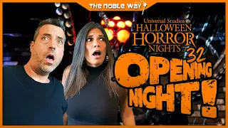 Opening Night At Halloween Horror Nights 2023: Houses, Scare Zones, & More! #HHN32