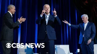 Biden's NYC fundraiser with Obama, Clinton rakes in record $26 million for campaign