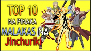 TOP 10 na Pinakamalakas na naging Jinchuriki sa kasaysayan ng Naruto | Boruto Tagalog Analysis