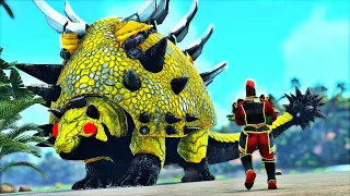 Como Ele DOMOU Esse Warden PODEROSO? ARK SUPER MODS - DINOSSAUROS