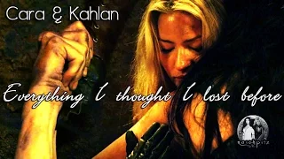 cara + kahlan // everything I thought I lost before [the mord-sith arrival 1/2] {cara's pov}