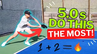 2 Pickleball Shots 5.0s Use The Most! (& How You Can Too)