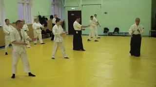 #1 Семинар сенсея Вакаяма Масаси. Начало, разминка | Айкидо | 合気道 | Aikido