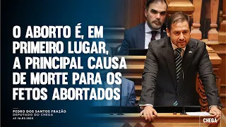 O aborto é, em primeiro lugar, a principal causa de morte para os fetos abortados