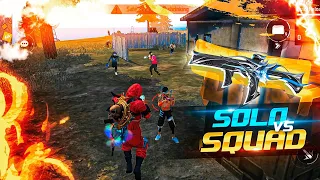 Mac10 OP🔥 Unstoppable Headshots Solo VS Squad Gameplay - Free Fire Max