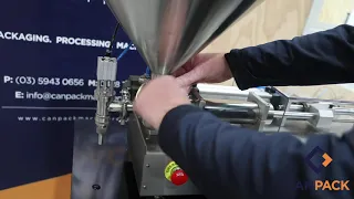 CPM Pneumatic Liquid Filler (Running/Features/Cleaning)