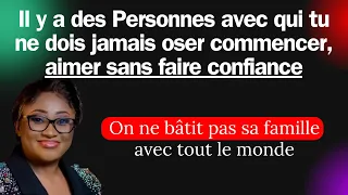 Il y a des Personnes avec qui tu ne dois jamais oser commencer,  Pasteur Joelle Gloria Kabasele