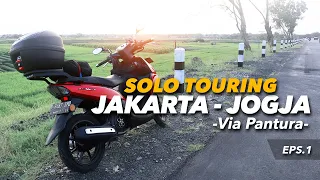 Eps 1 | SOLO TOURING JAKARTA - JOGJA | Pengalaman pertama ke kota Jogja | Yamaha Mio GT