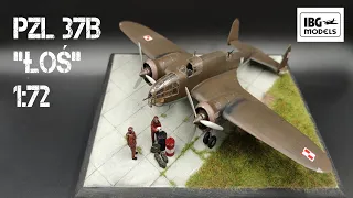 PZL 37B ŁOŚ - IBG 1:72