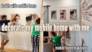 I NEED TO DO THIS | decorate my mobile home with me | mobile home makeover | 1991 double wide ep.26