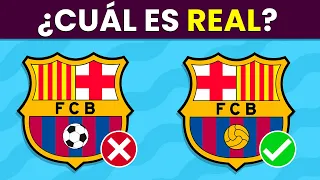 Adivina el Escudo REAL 🧐| Especial Equipos de Fútbol ⚽ - ¿Cuánto sabes de Fútbol?