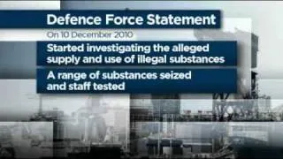 Navy staff accused of drug running