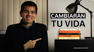 📚 Los 5 MEJORES LIBROS Que Debes Empezar a Leer Para Cambiar Tu Vida y Ser Más Productivo