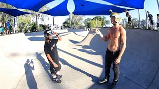 Ryan Williams vs Rollerblade Kid | The Rematch!