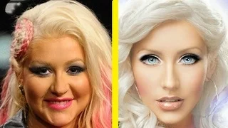 Christina Aguilera from 5 to 35 years old in 3 minutes!