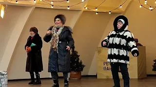 ЦЫГАНОЧКА АЗА!💃🕺🙂/ТАНЦЫ В ПАРКЕ ГОРЬКОГО ХАРЬКОВ ЯНВАРЬ 2022