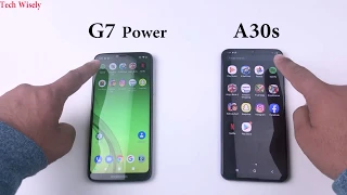 Moto G7 Power vs SAMSUNG A30s | Speed test Comparison