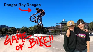 Game of Bike with Danger Boy Deegan!!