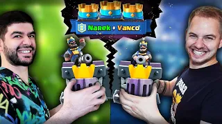 ПОРВАЛИ ИГРУ ПОПОЛАМ С @VancoVanco! ▶ CLASH ROYALE