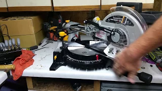 harbor freight 10 in. Sliding Compound Miter Saw