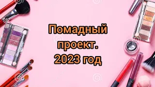 Помадный проект 2023 год. 4 отчет.