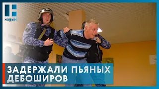 В СТЦ "Тамбов" сотрудники Росгвардии отработали технику задержания дебоширов