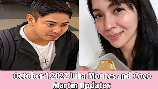 October 1,2022 Julia Montes and Coco Martin Updates