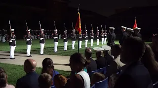 USMC Silent Drill Platoon routine, August 5, 2022